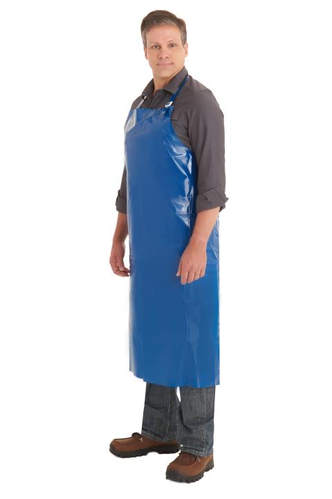 DELANTAL DE POLIURETANO ENDUROSAF AZUL 35 X 45