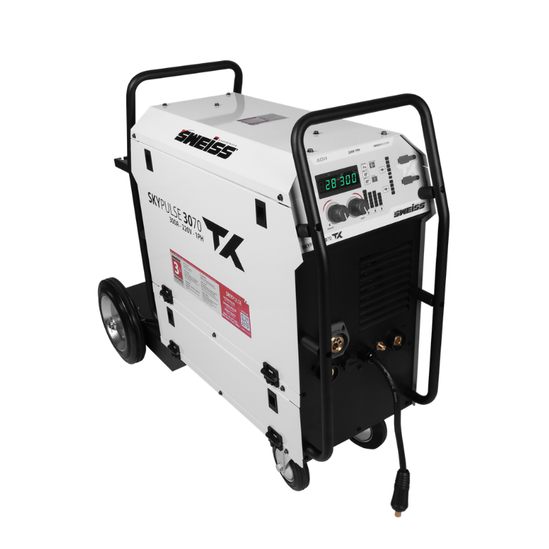 MAQUINA DE SOLDAR 300A DC, 220V 1PH - MULTIPROCESOS SKYPULSE 3070 TX - DOBLE PULSADO 15Kg + ANTORCHA