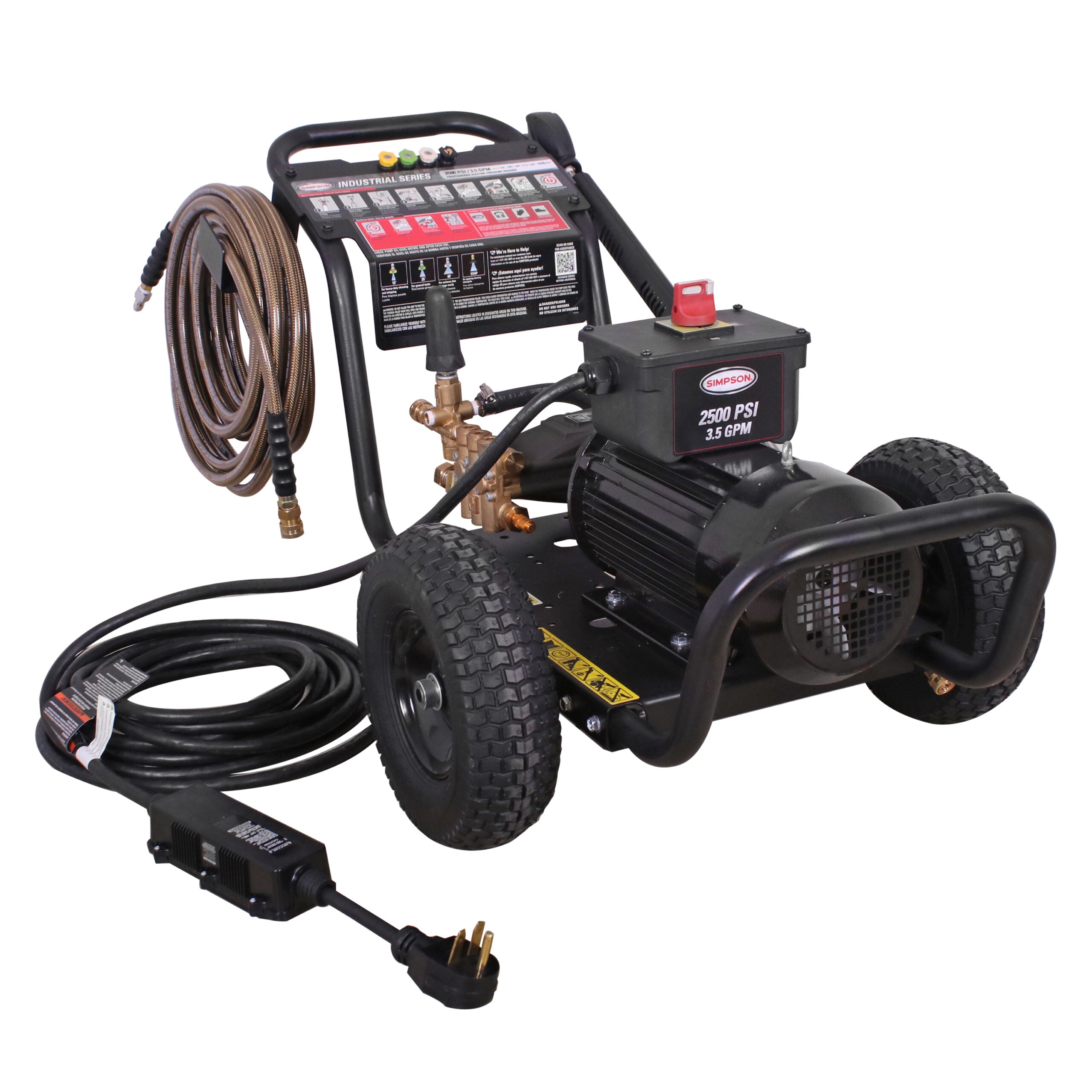 HIDROLAVADORA ELECTRICA DE 2500 PSI - 230V