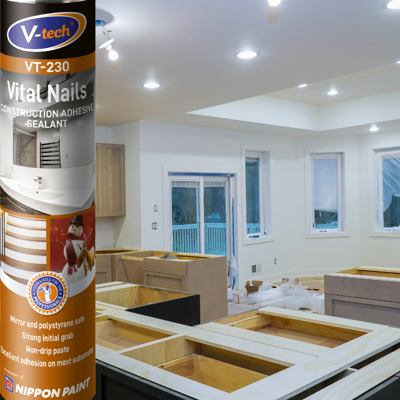 CLAVO LIQUIDO, ADHESIVO DE CONSTRUCCION 300ML