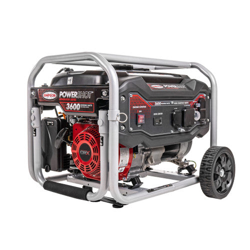 GENERADOR DE 3600 WATTS CON SISTEMA DE ARRANQUE MANUAL 60HZ 120V