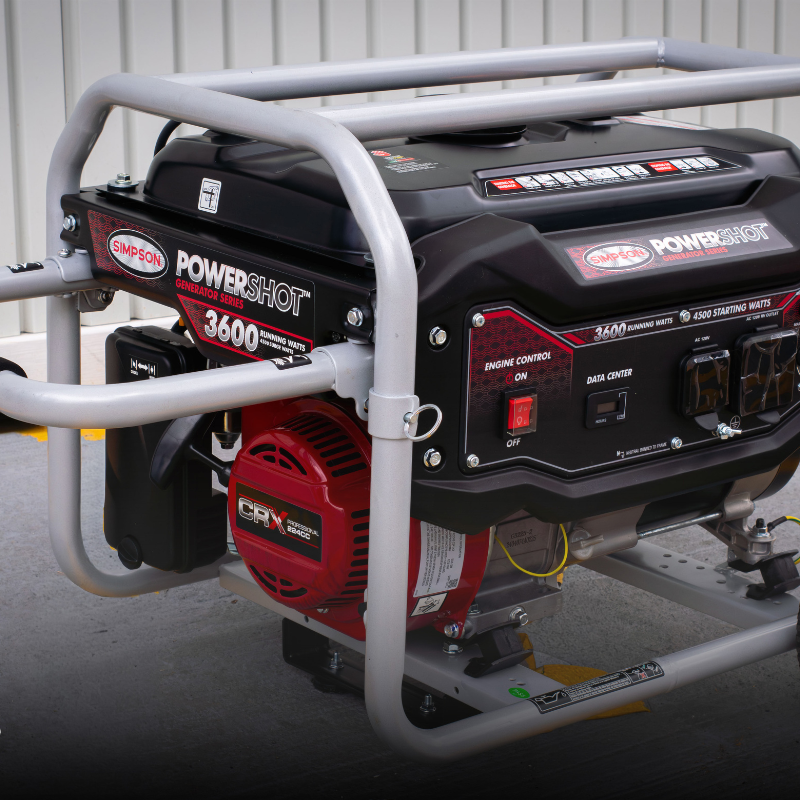 GENERADOR DE 3600 WATTS CON SISTEMA DE ARRANQUE MANUAL 60HZ 120V