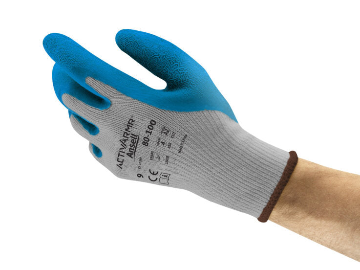GUANTES POWERFLEX 80-100 CON PALMA DE LÁTEX