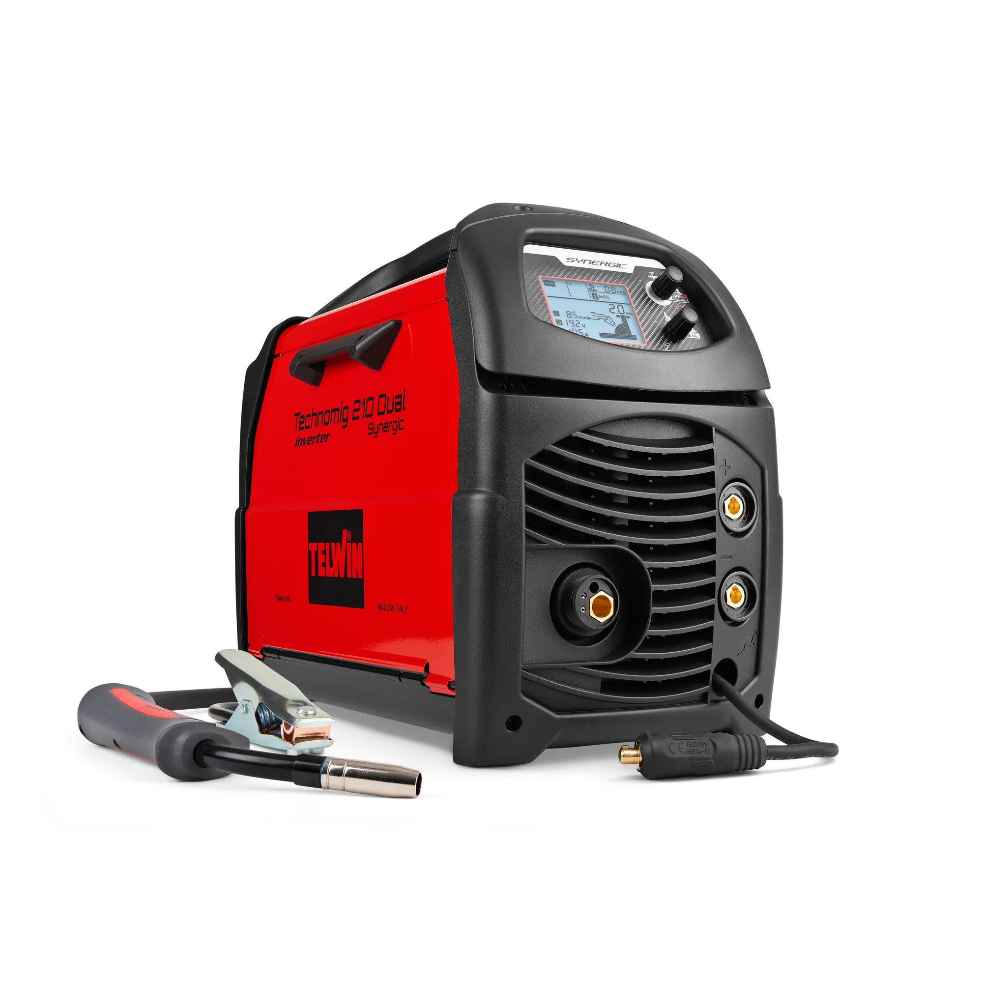TECHNOMIG 210 DUAL SYNERGIC - MAQUINA DE SOLDAR INVERTER MULTIPROCESO 230 V 1PH 50 / 60 HZ - 20-200a