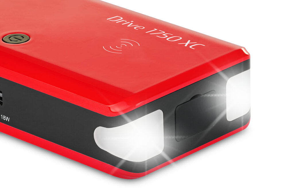 ARRANCADOR DE BATERIA ULTRACOMPACTO MULTIFUNCION DE LITIO A 12V 1500A - LUCES LED DE ALTA INTENSIDAD