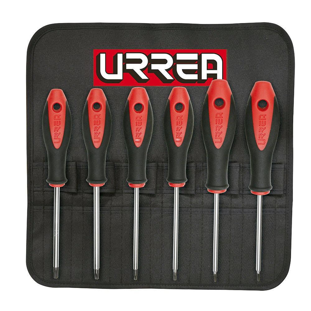 JUEGO DESTORNILLADORES TORX 6PZS MANGO BIMATERIAL
