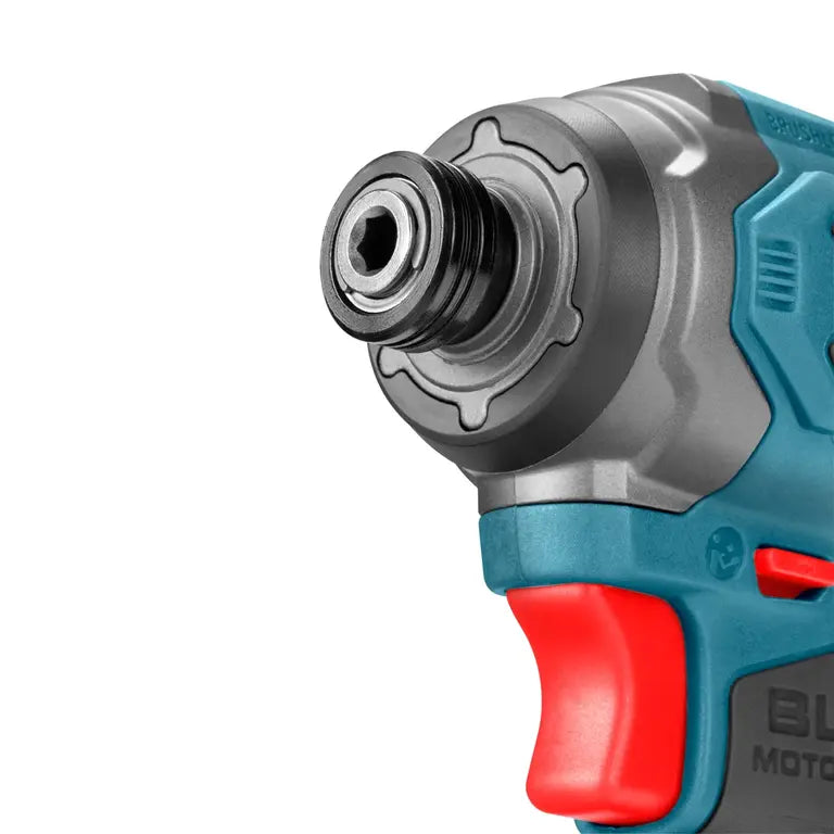 KIT ATORNILLADOR DE 1/4" 2 BATERIAS (20V/2.0Ah) Y CARGADOR