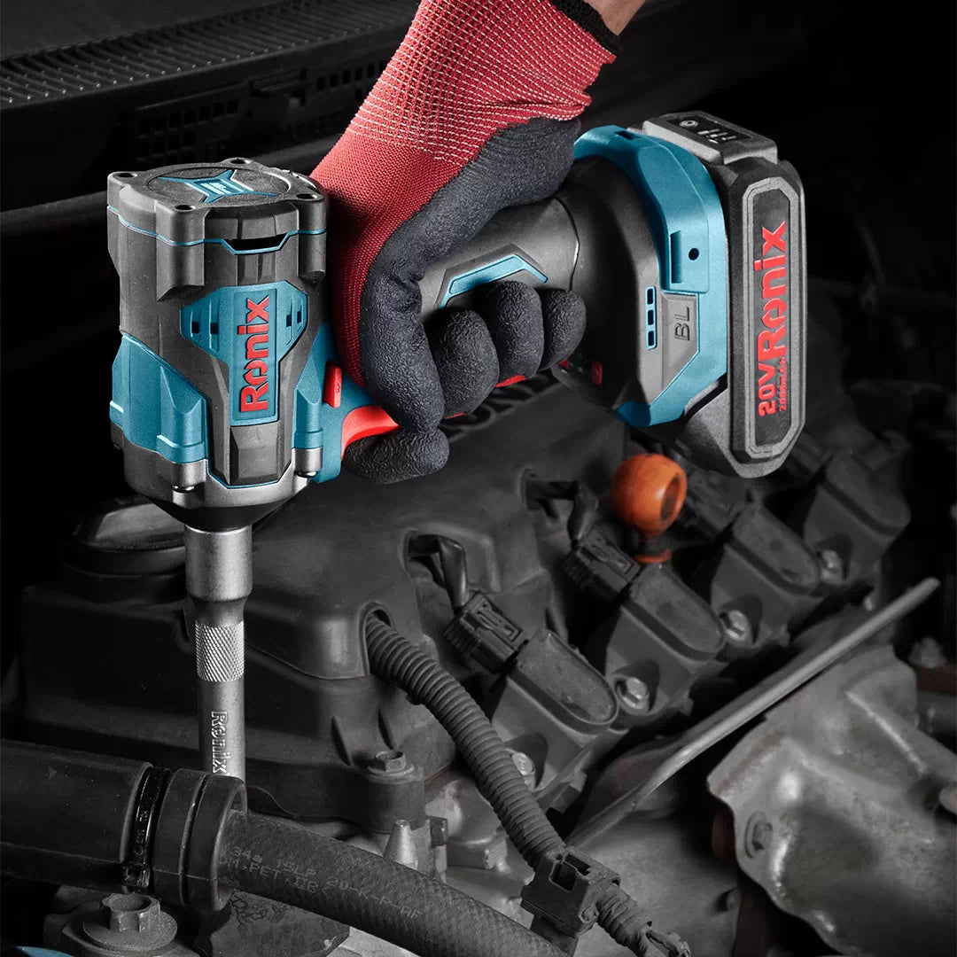 COMBO LLAVE DE IMPACTO DE 1/2” + ALICATE MULTIFUNCION + CINTA 10M + LINTERNA CON VENTILADOR
