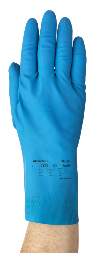 GUANTES ALPHATEC 88-356 ESPESOR 17 MIL, LARGO 12", TALLA 10