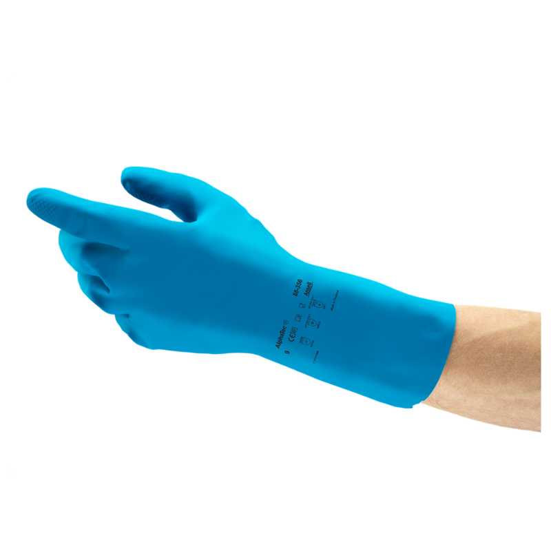 GUANTES ALPHATEC 88-356 ESPESOR 17 MIL, LARGO 12", TALLA 10 (PAR)