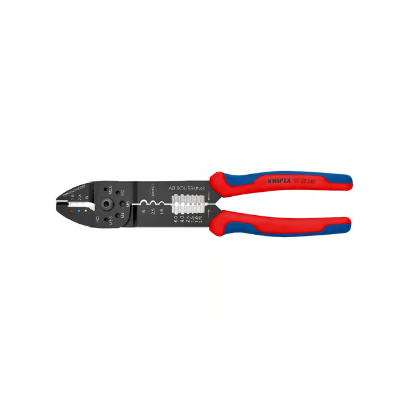 ALICATE PRENSA TERMINALES PIN HUECO INDUSTRIAL 0.5 A 6MM2