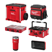 COMBO CAJA CON RUEDAS + CAJA GRANDE + ORGANIZADOR + COOLER +  BANDEJA + VASO