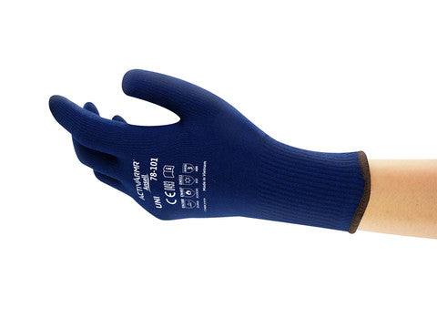 GUANTE DE TEJIDO TÉRMICO AZUL ACTIVARMR TALLA ÚNICA