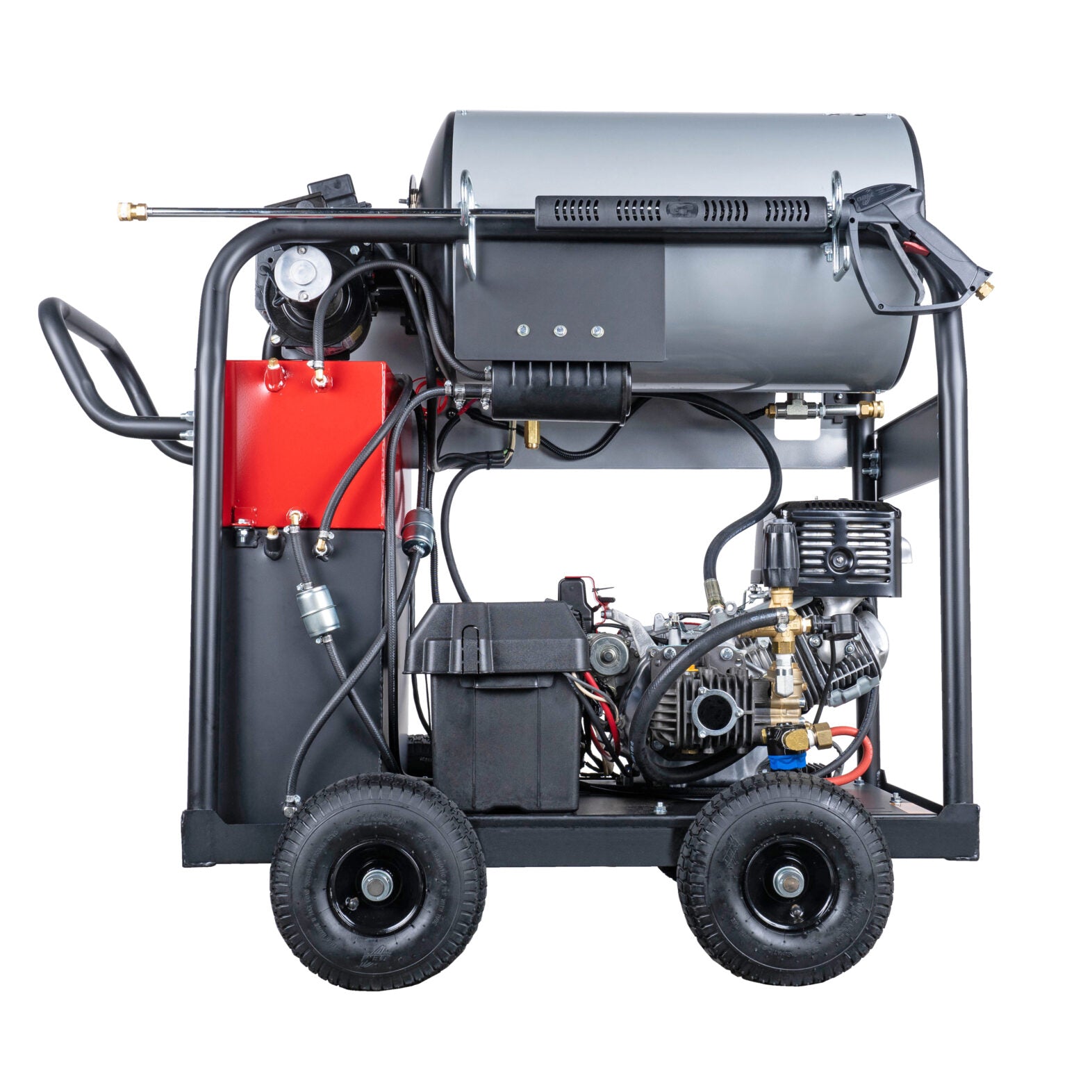 HIDROLAVADORA  A GASOLINA DE AGUA CALIENTE DE 4000 PSI