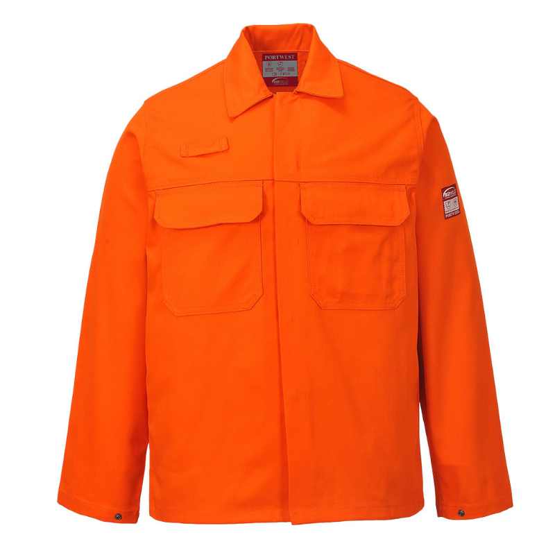 CHAQUETA BIZWELD COLOR NARANJA
