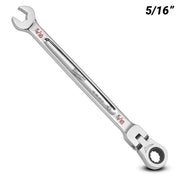 LLAVE COMBINADA SAE CON RATCHET DE 5/16 C/ CABEZA FLEXIBLE