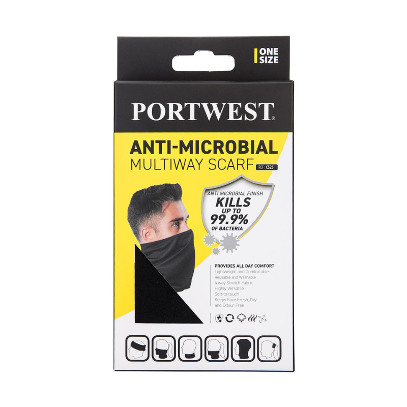PAÑUELO ANTIMICROBIANO MULTIUSO