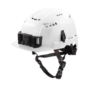 CASCO BLANCO BOLT TIPO 2 CLASE C CON VENTILACION CON VISERA