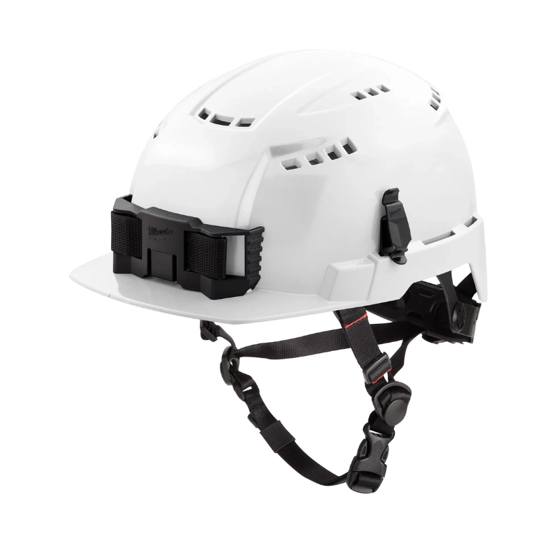 CASCO BLANCO BOLT TIPO 2 CLASE C CON VENTILACION CON VISERA