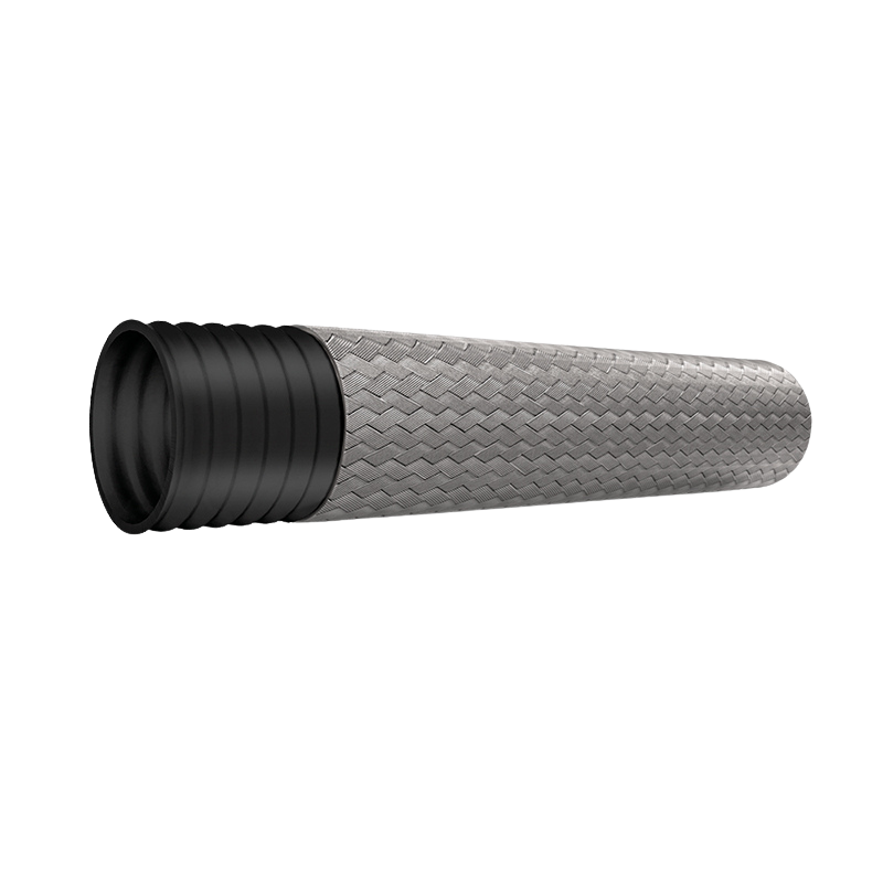 MANGUERA DE TEFLON CORRUGADA NEGRA, PTFE