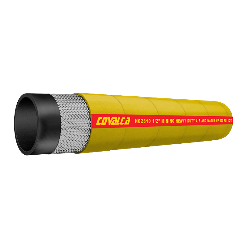 MANGUERA PARA MINERIA, AIRE Y AGUA PARA TRABAJO PESADO 600 PSI