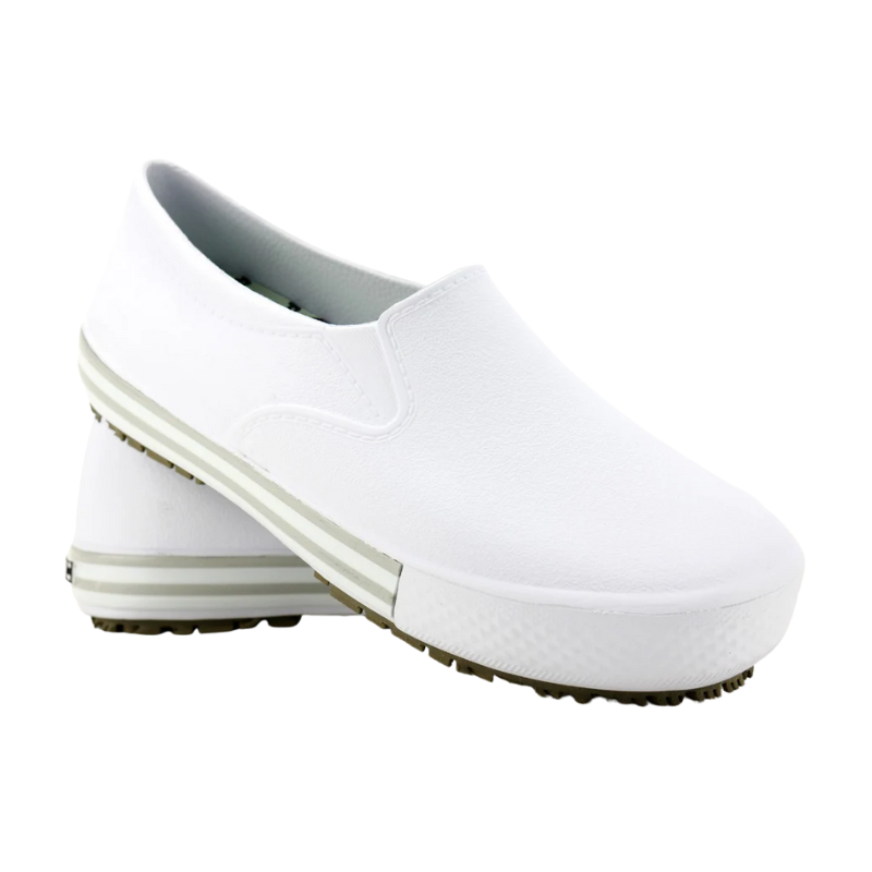 BB80B - CALZADO MODELO TENNIS WORKS. COLOR BLANCO