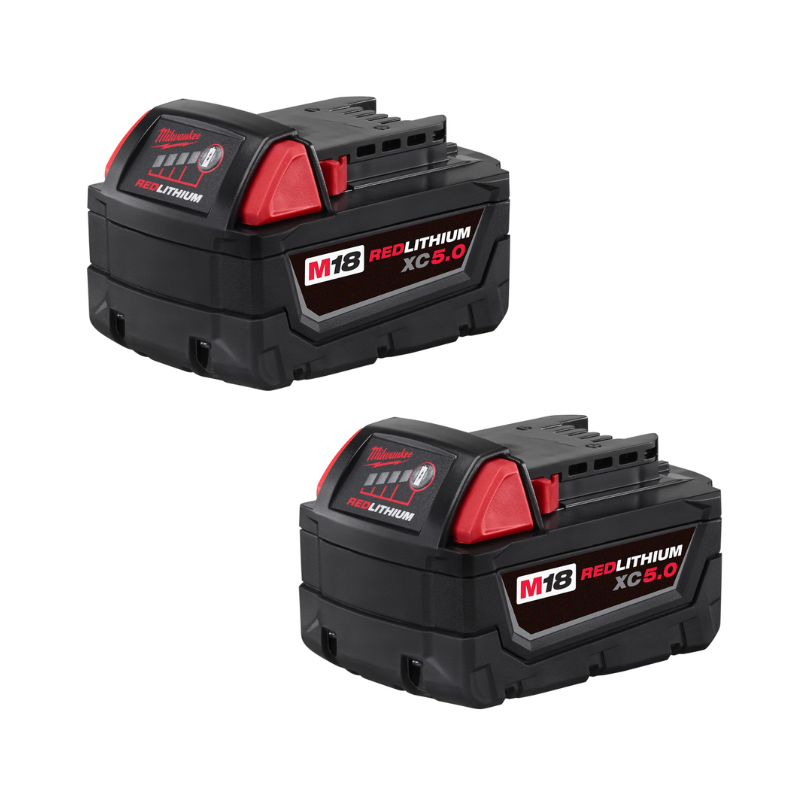 BATERIAS M18 5.0AH (PACK DE 2 UNIDADES)