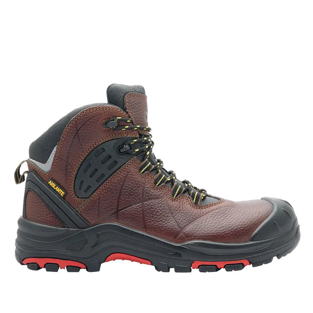 BOTA DE SEGURIDAD MODELO MONTEGO COLOR CAFE