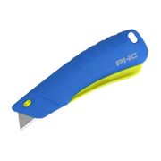 CUCHILLA CARCASA PLASTICA AUTO-RETRACTIL REBEL GATILLO DE APRIETE