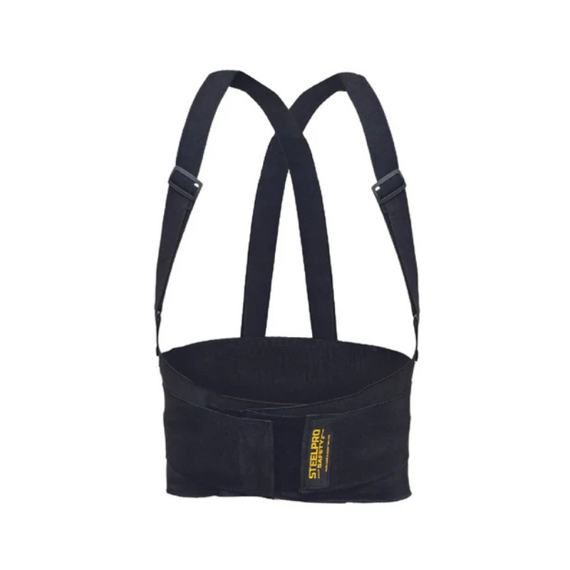 SOPORTE O FAJA LUMBAR STEELPRO. TALLAS VARIADAS