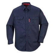 CAMISA BIZFLAME 88/12 AZUL MARINO
