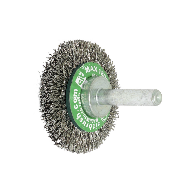 CEPILLO CIRCULAR INOXIDABLE 2" X ESPIGA 1/4 15000RPM GG52 G6 INOX030 12/96*