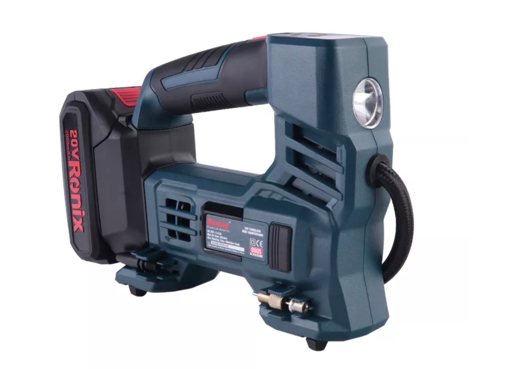 MINI COMPRESOR INALAMBRICO DE 150 PSI , 20V EN KIT