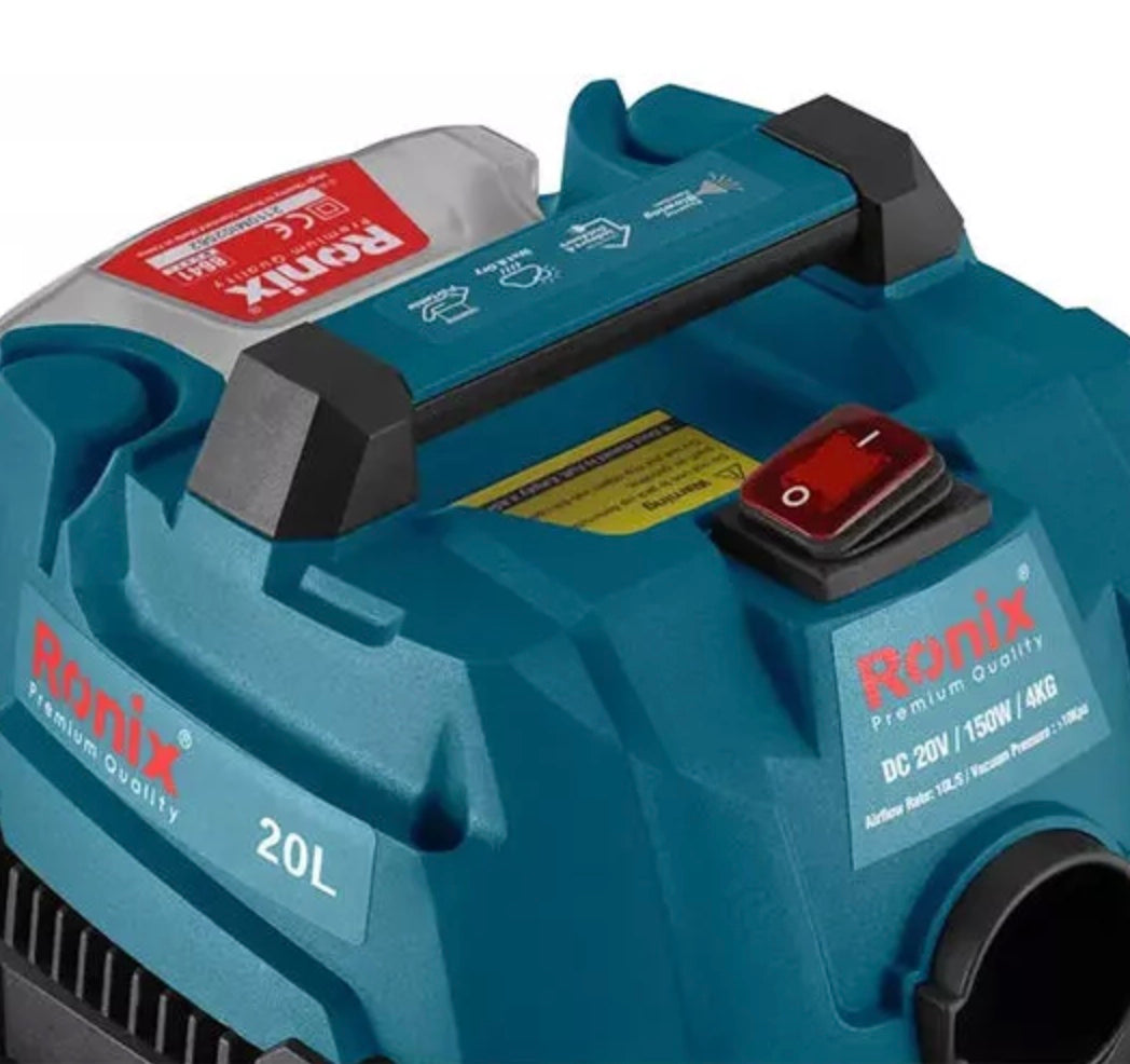 ASPIRADORA INALAMBRICA DE 20L, 20V EN KIT