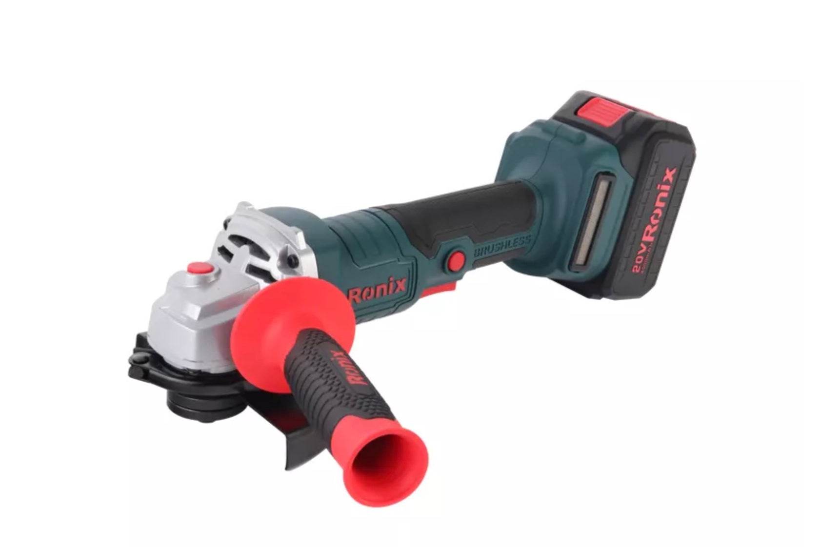 COMBO ESMERIL DE 4-1/2" CON 2 BATERIAS Y CARGADOR + DISCOS + LAMPARA + ALICATE 15 EN 1 +SOPLADORA + TEFLON + MALETIN