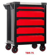 CARRO CON 5 GAVETAS BANDEJA SUPERIOR INOXIDABLE