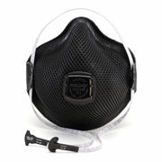 RESPIRADOR DESECHABLE NEGRO PARA PARTÍCULAS N95/ VAPORES ORGÁNICOS MOLESTOS/ HANDYSTRAP/ VALVULA VENTEX (M2800)