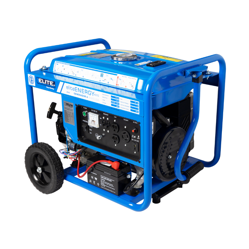 GENERADOR PORTATIL A GASOLINA MAX 4KW 4T 15L ARRANQUE ELECTRICO