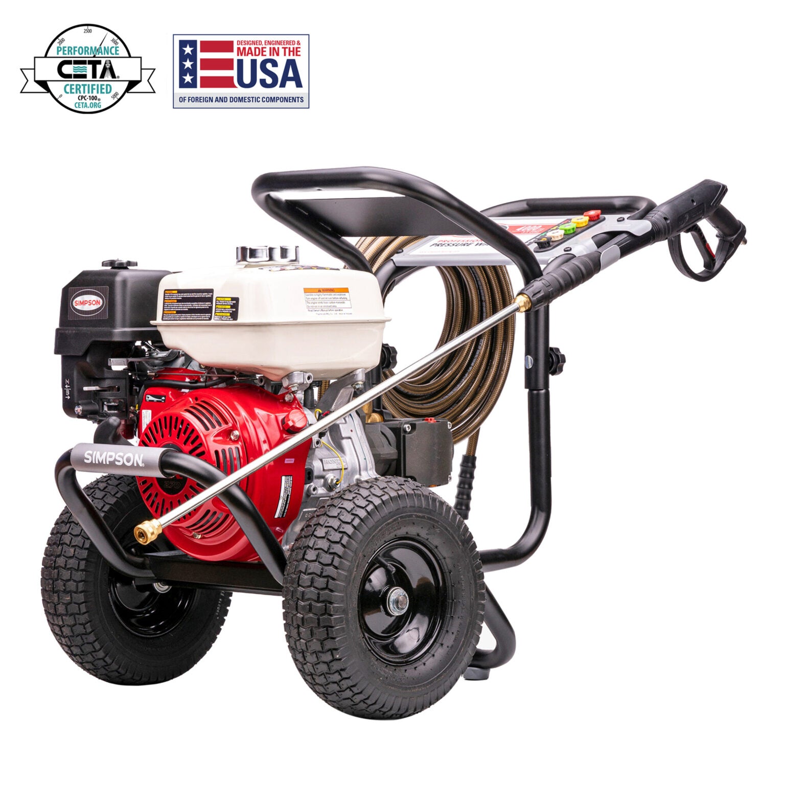 HIDROLAVADORA A GASOLINA 4000 PSI USO INDUSTRIAL