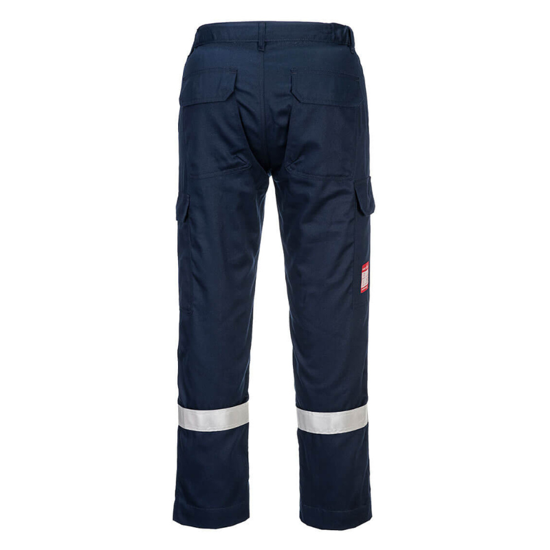 PANTALÓN LIGERO MODELO FR412 RESISTENTE A LA LLAMA Y ANTIESTÁTICO AZUL MARINO