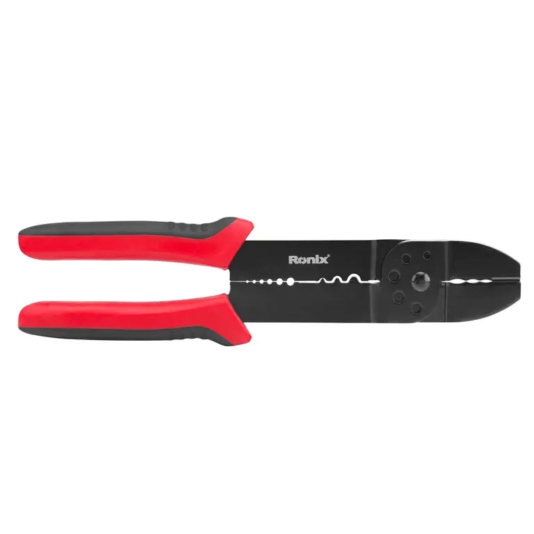 ALICATE ENGARZADOR MANGO TPR 50 ACERO