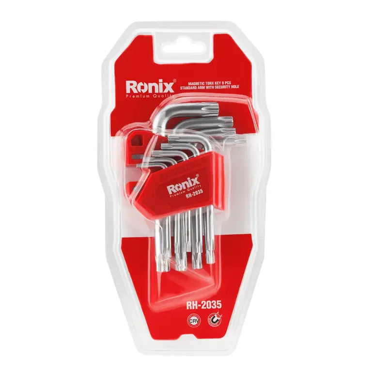 LLAVE TORX MAGNETICA 9 PCS