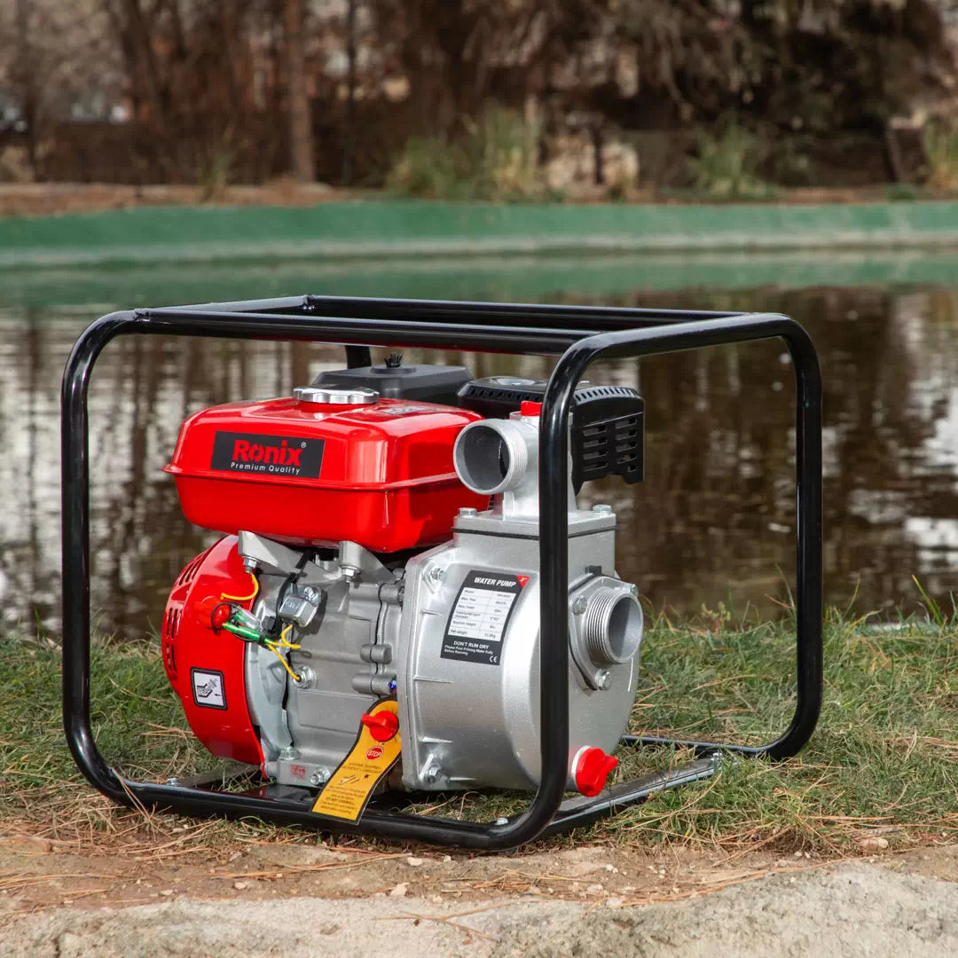 BOMBA DE AGUA A GASOLINA DE 2" (7HP) - ARRANQUE MANUAL