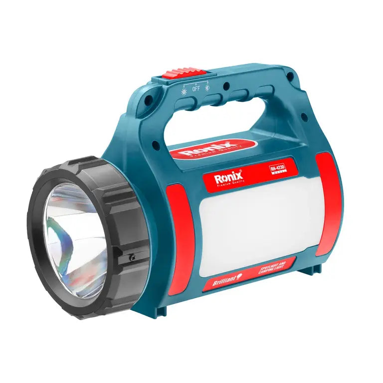 LINTERNA SPOT CON LUZ PARA ACAMPAR DE 300 LUMENS