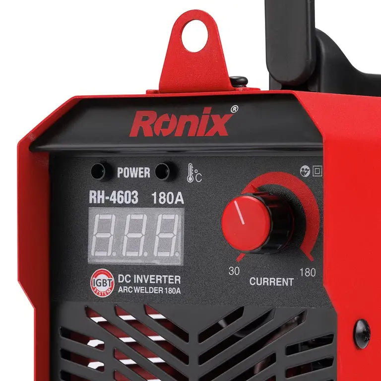 MÁQUINA PARA SOLDAR INVERTER  DC ARC 180A EN KIT C/CARETA MANUAL
