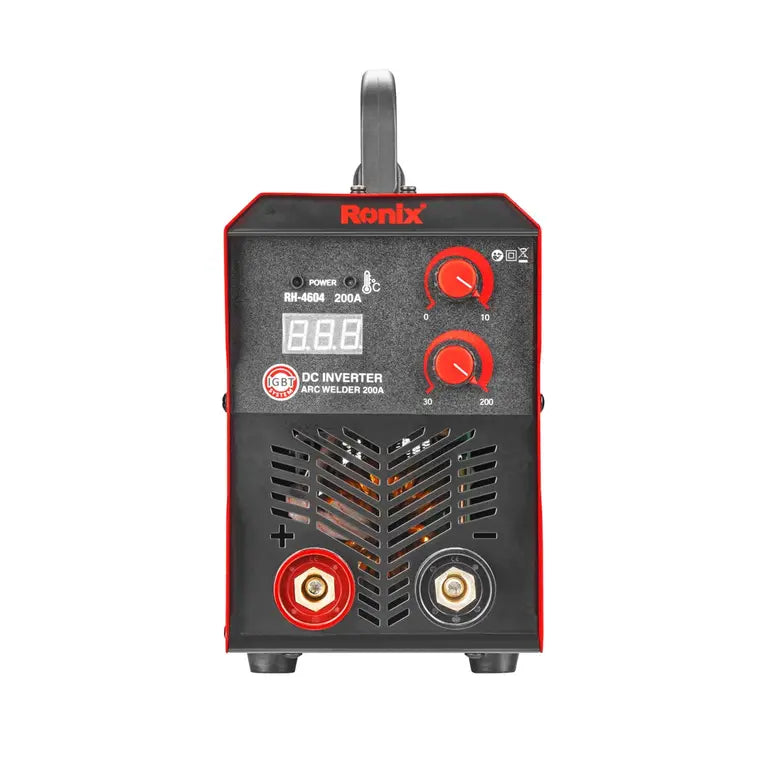 MAQUINA DE SOLDAR INVENTER DC ARC 30A – 200A TURBO FAN PLUS