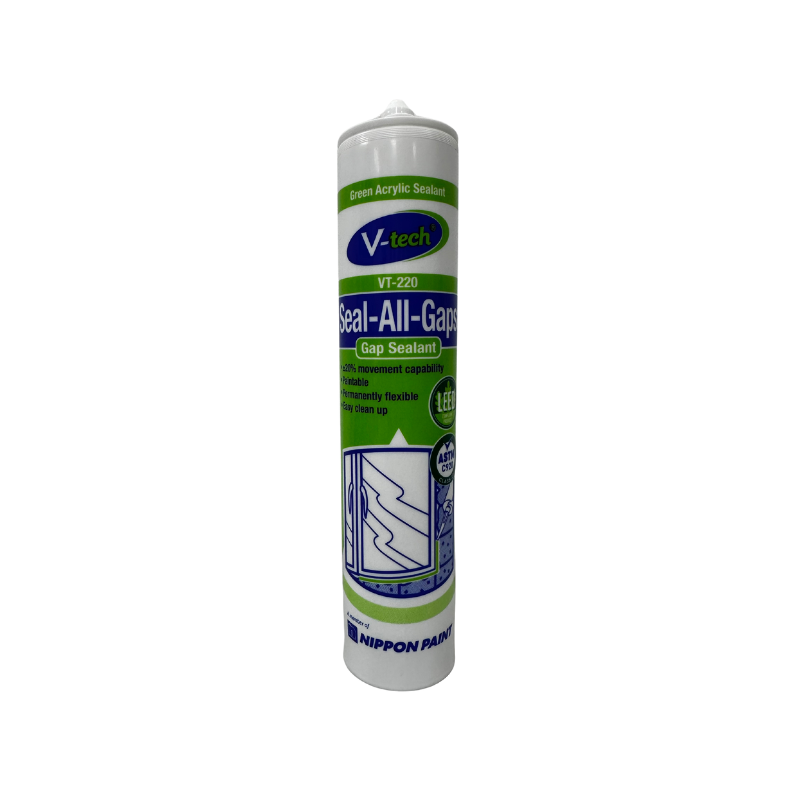 SELLADOR ACRILICO PARA JUNTAS Y GRIETAS BLANCO 450GM