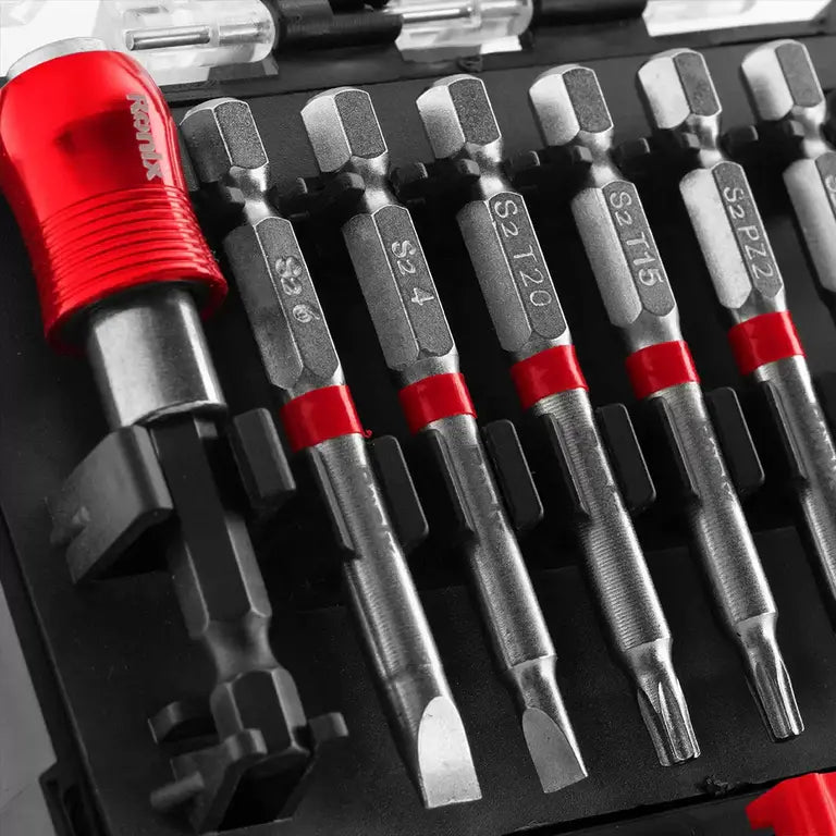JUEGO DE PUNTAS DE DESTORNILLADOR PARA TALADROS (19 PIEZAS)