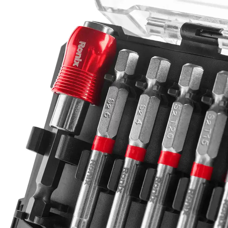 JUEGO DE PUNTAS DE DESTORNILLADOR PARA TALADROS (19 PIEZAS)