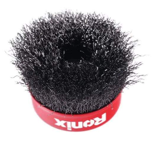 CEPILLO DE ALAMBRE COPA TWIST CON TUERCA DIÁMETRO 100mm